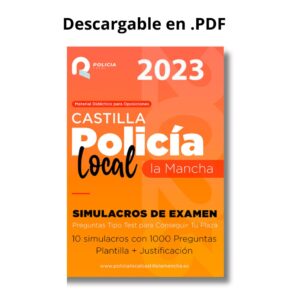 libro simulacros exámenes policía local descargable