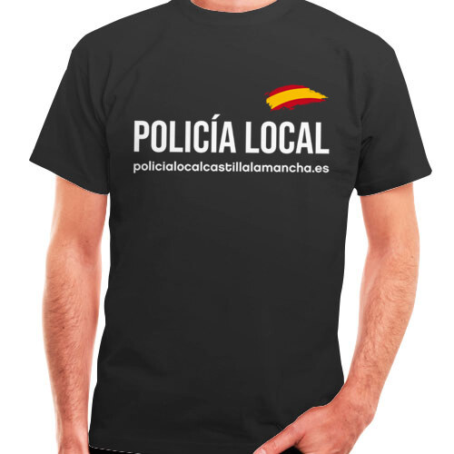 Camiseta Policía Local Hombre