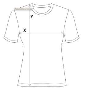 ilustración medida camiseta mujer policía